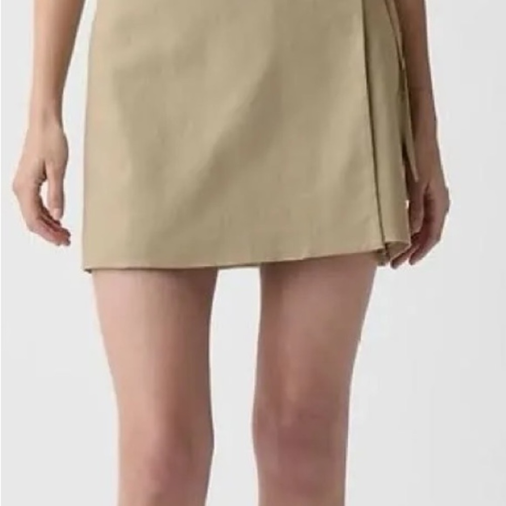 Gap Linen Beige Women's Skirt